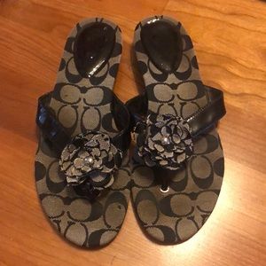 Coach Flip Flops